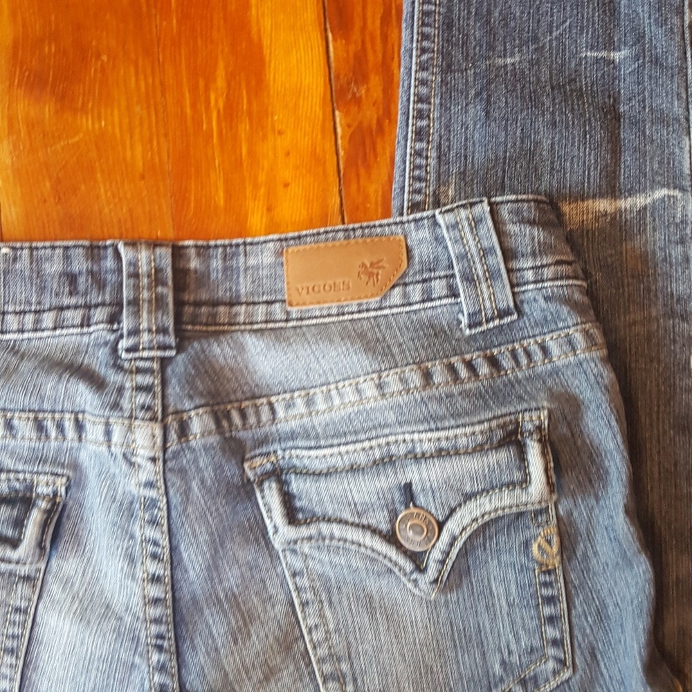 🔥 Vigoss distressed skinny ankle/crop jeans 5 - Picture 4 of 7